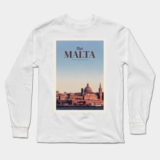 Visit Malta Long Sleeve T-Shirt